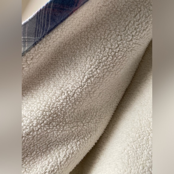 FREE COUNTRY PLAID SHERPA JACKET | M - Picture 4 of 7